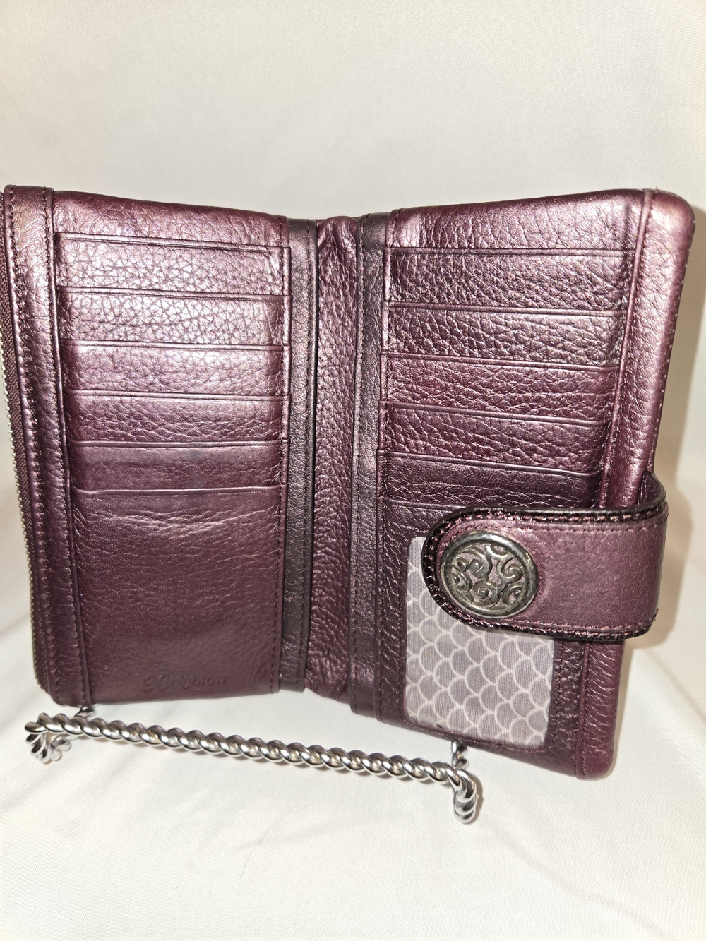 Brighton  Women's Leather Clutch Wallet - Picture 4 of 4